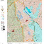 Wyoming Mule Deer Habitat Map.