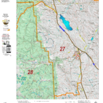 Wyoming Mule Deer Topograhical Maps.