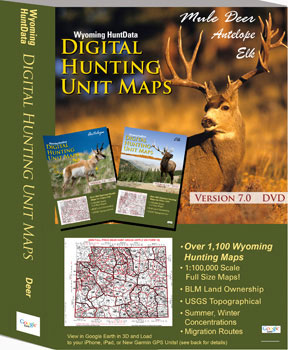 Digital Maps - Wyoming State Map Set.