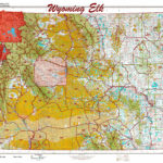 Wyoming Printed Statewide Elk