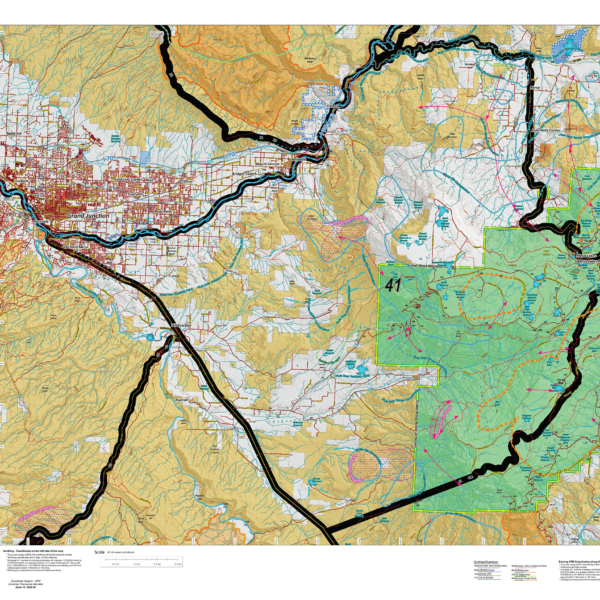 CO Land Ownership with Elk Concentrations - from $14.95 to $29.95