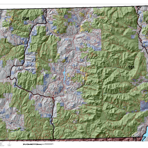 Washington Land Ownership Maps.