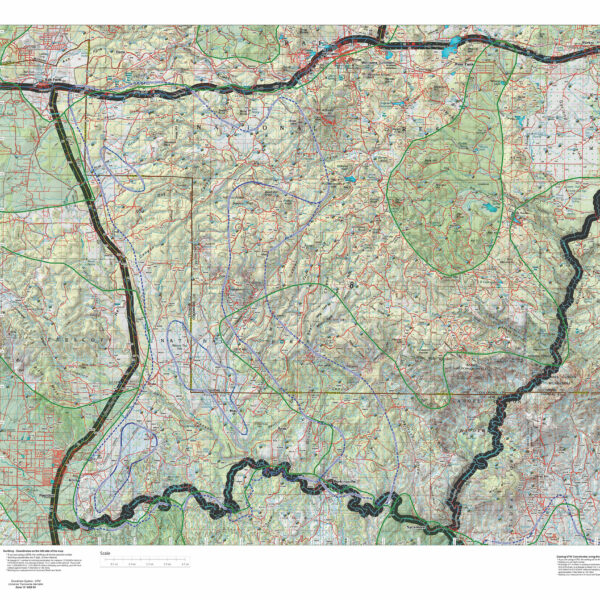 Arizona Antelope Habitat Map.