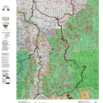 Idaho Mule Deer Land Ownership Maps for Controlled Hunts.