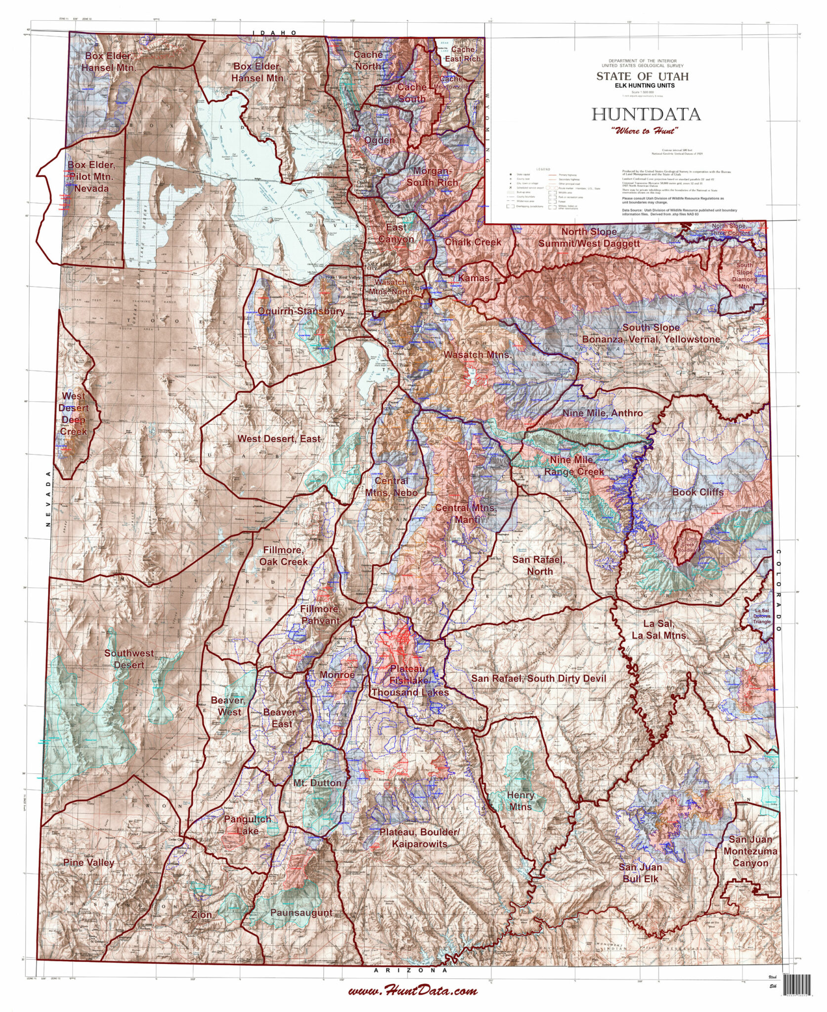 Elk Mania! Wyoming'S Population Map Will Astound You - 88m1nv0