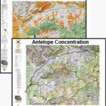 CO Custom Antelope Combo - Land Ownership and Concentration Maps.