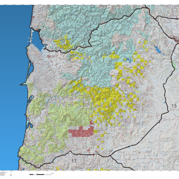 Oregon Unit Land Ownership Maps. Archives - Hunt Data