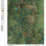 Colorado Moose Kill Sites and Concentrations on Satellite Map.