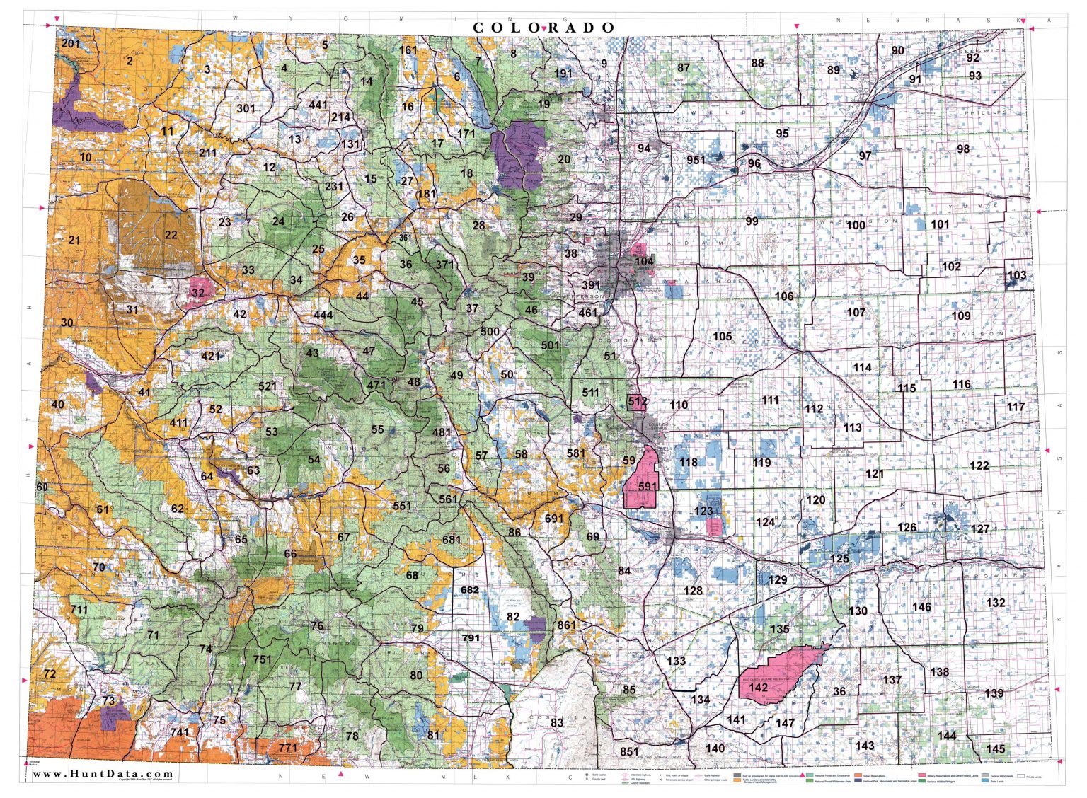 COLORADO Hunt Data