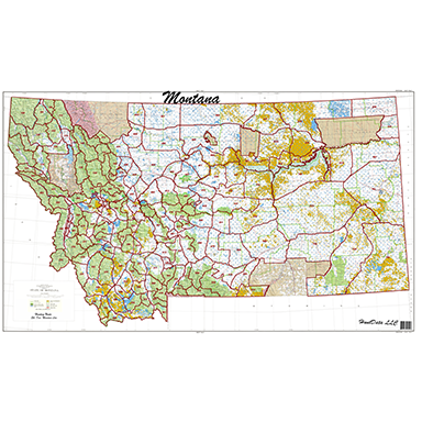 AZ Unit 36C Mule Deer Concentrations Map by Arizona HuntData LLC, 36c ...