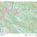 CO Bighorn Custom Unit Topographical Map